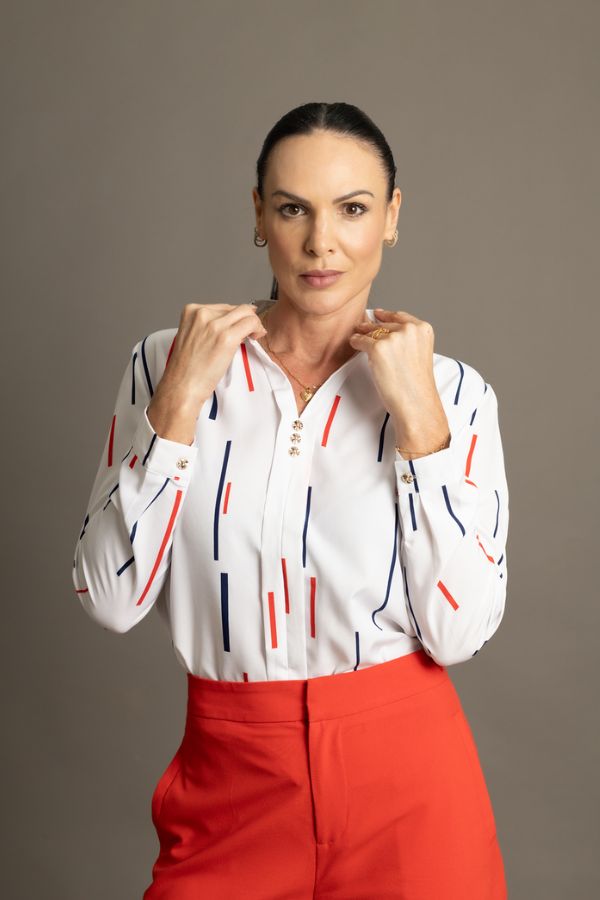 Blusa Social Colorida
