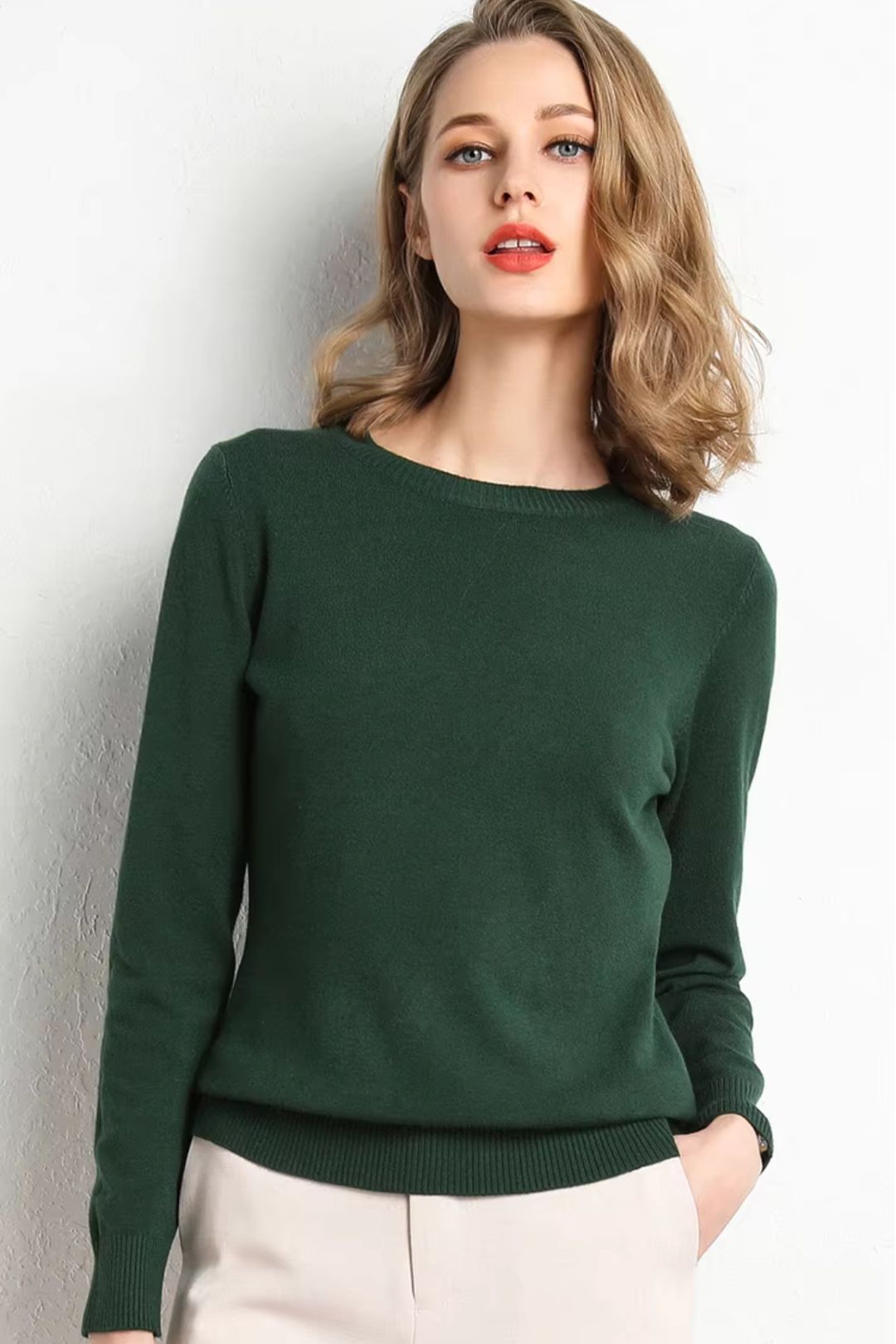 Suéter Feminino Pulôver Casual