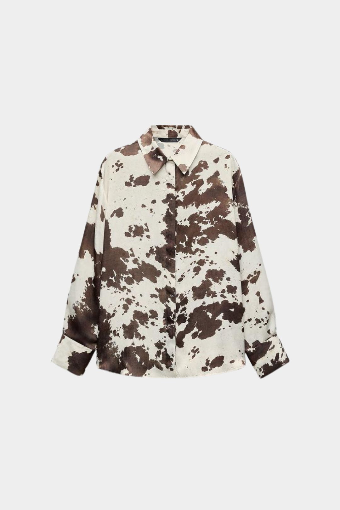 Camisa Social Cow Print