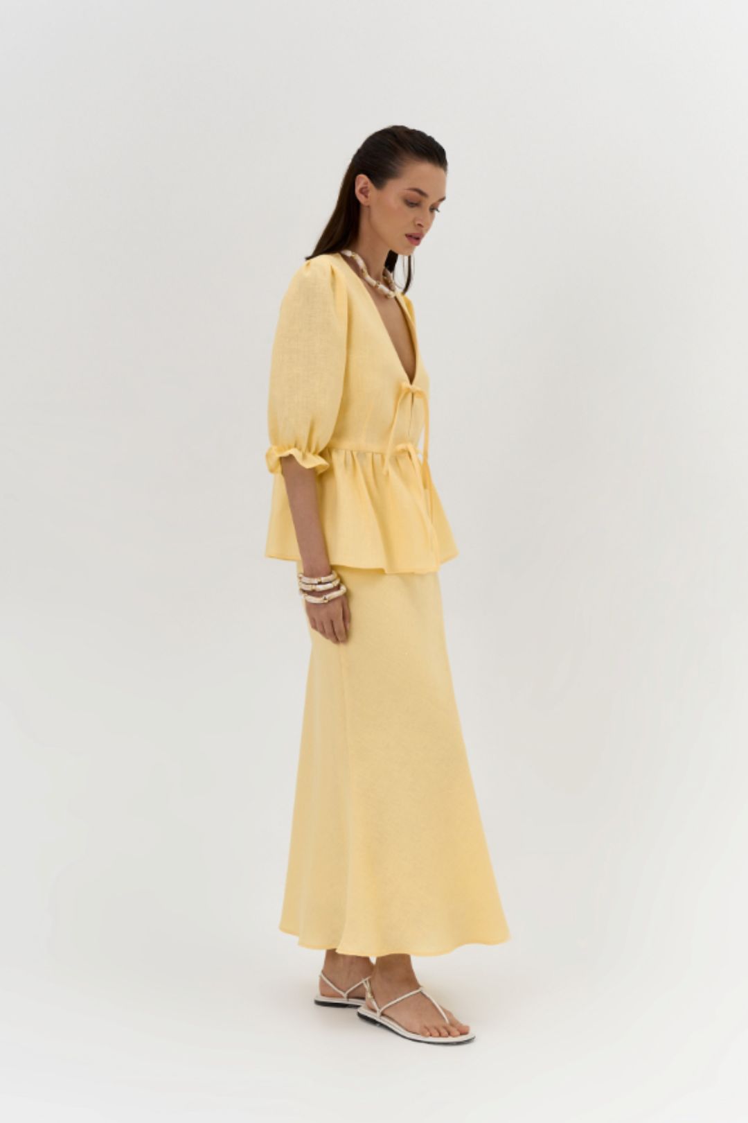 Conjunto de Verão Peplum