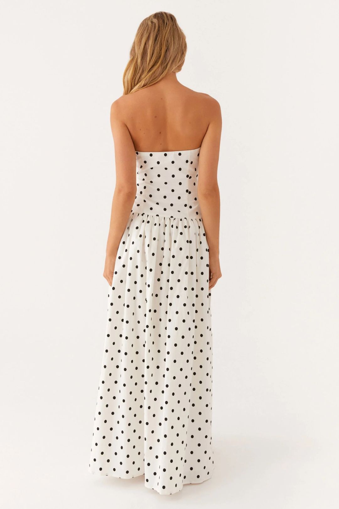 Vestido Longo Polkadot