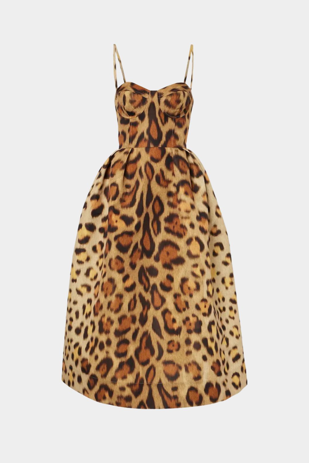 Vestido Midi Leopard