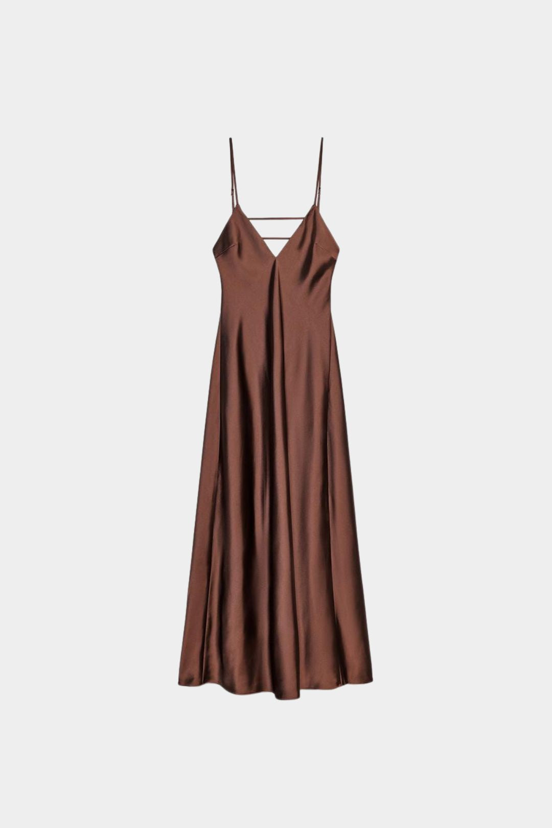 Vestido Midi Acetinado