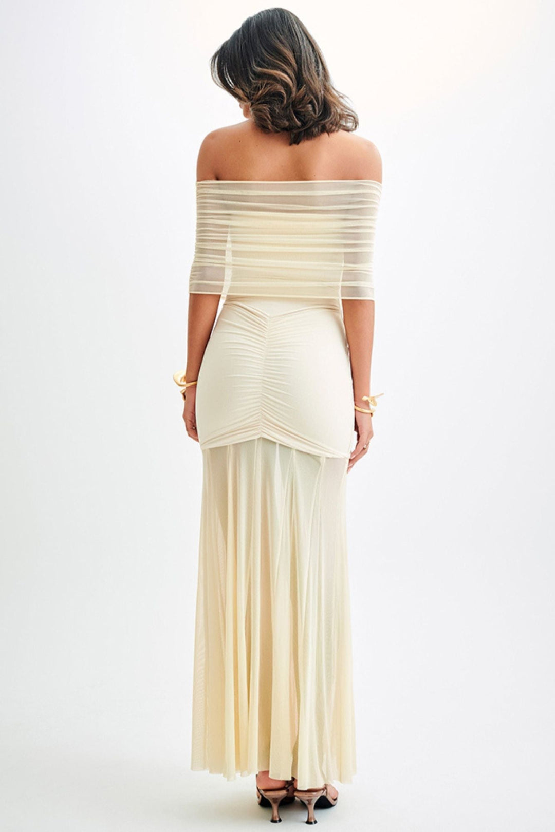 Vestido Longo Ombro a Ombro