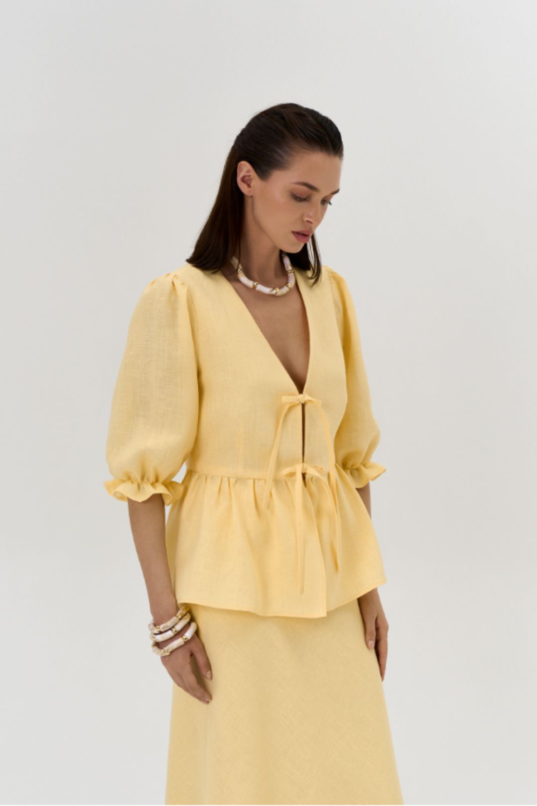 Conjunto de Verão Peplum