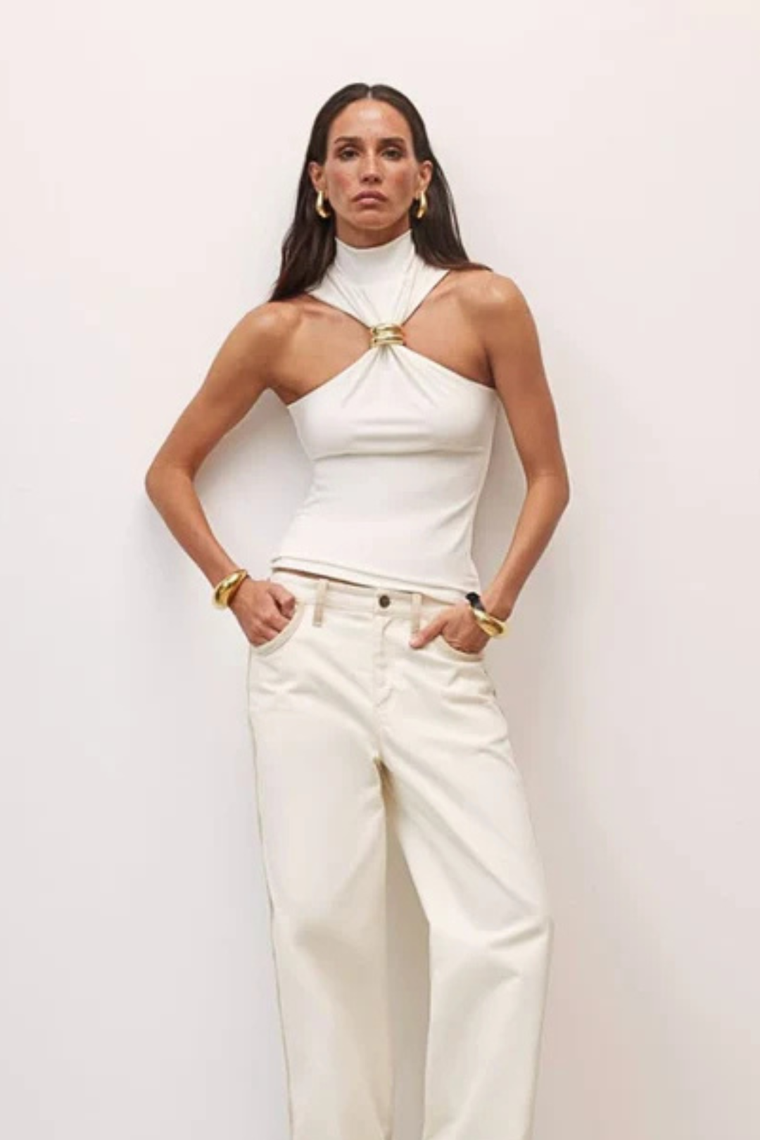 Blusa Gola Alta Golden