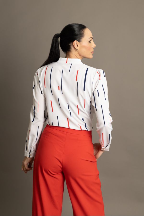 Blusa Social Colorida