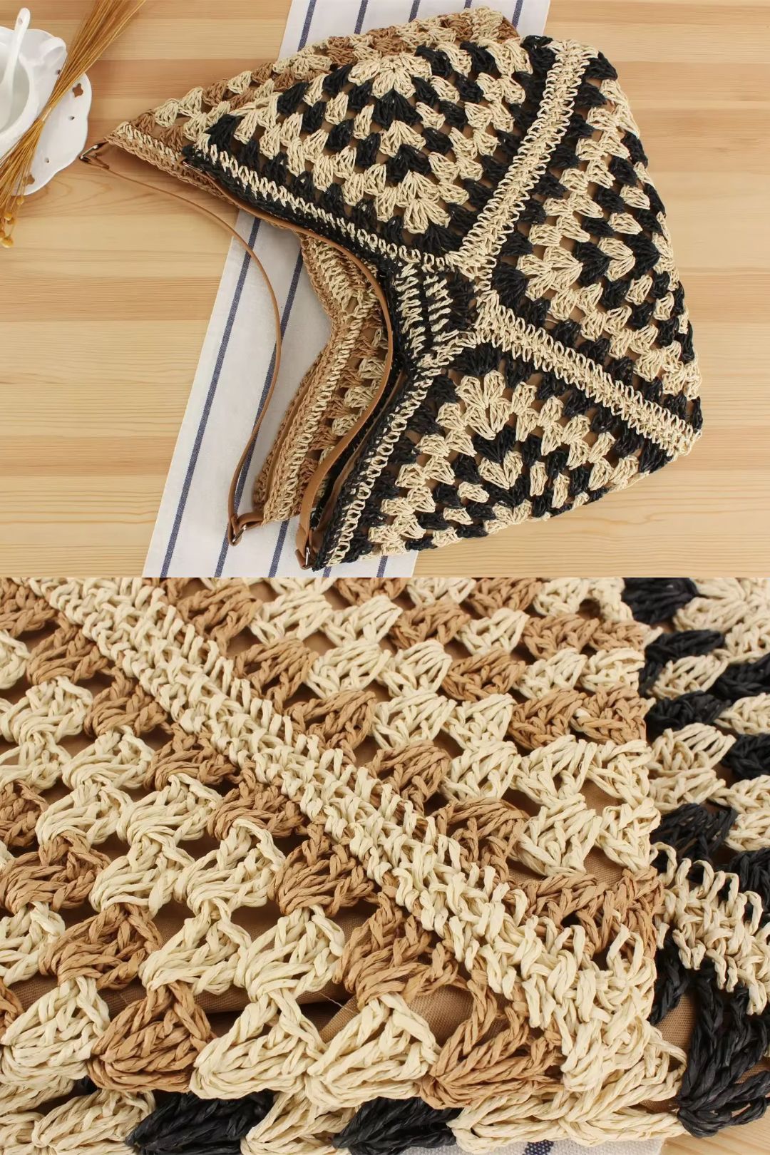 Bolsa de Ombro Crochê