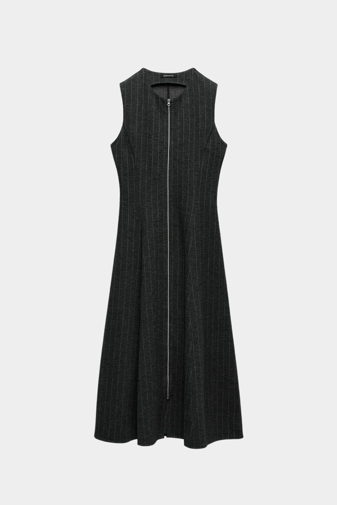 Vestido Midi Risca de Giz