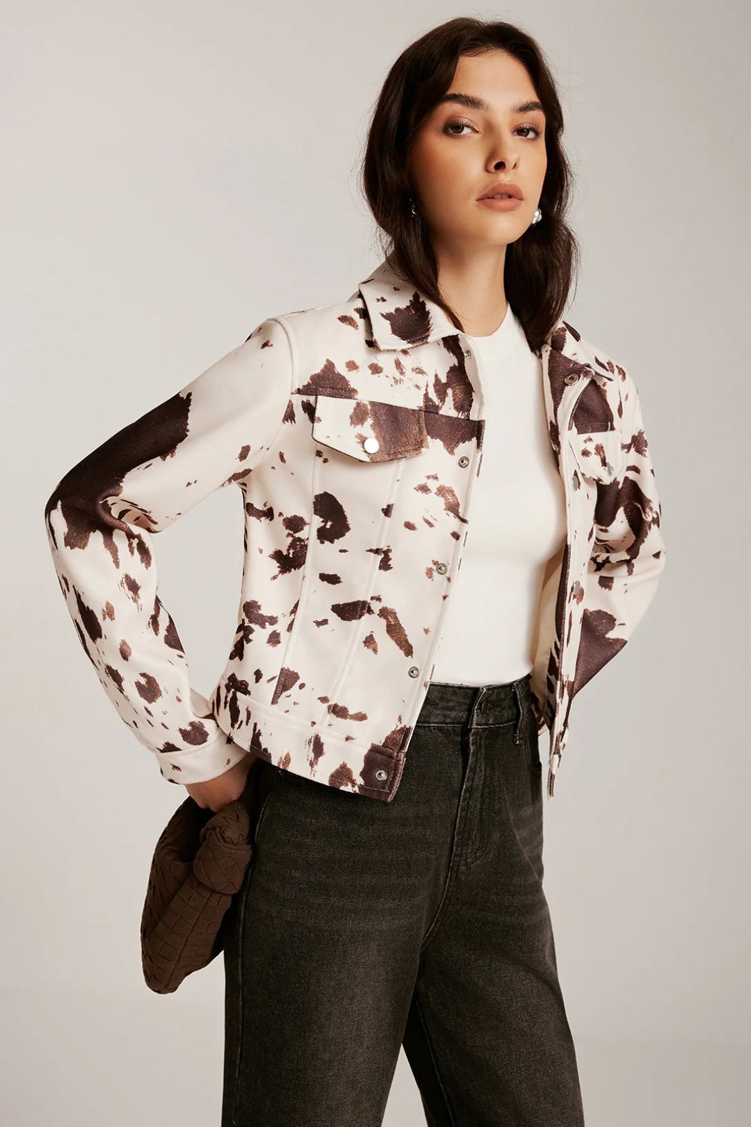 Jaqueta Feminina Cow Print4