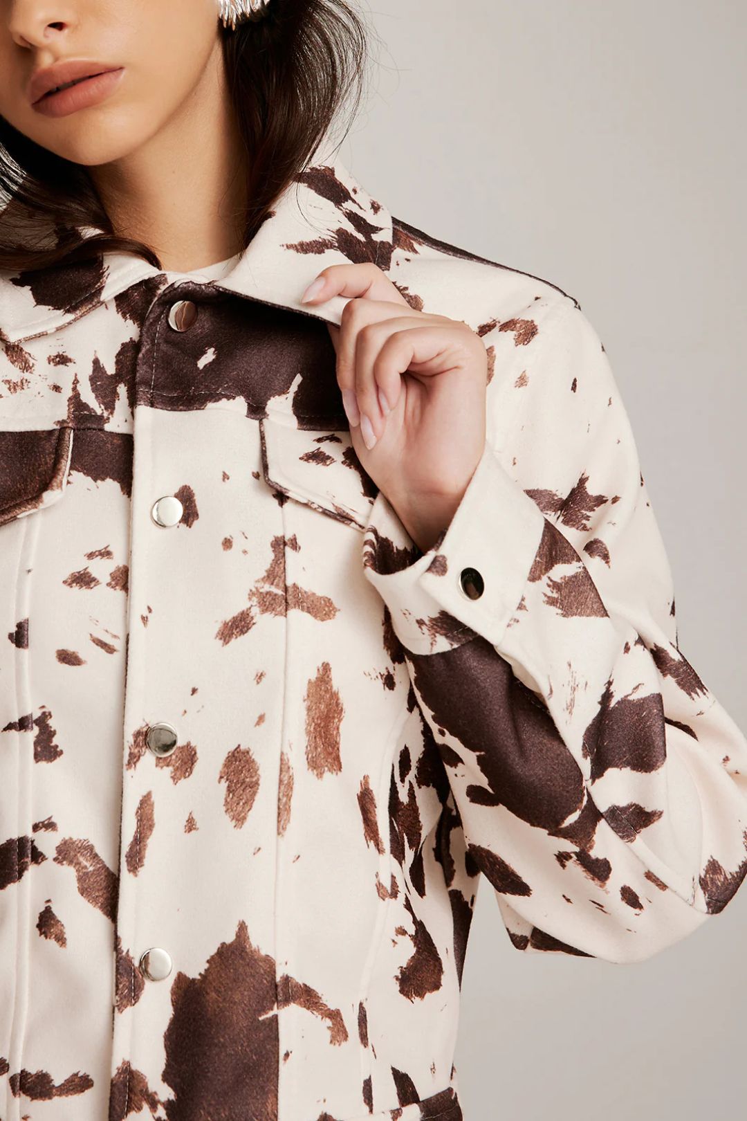 Jaqueta Feminina Cow Print6