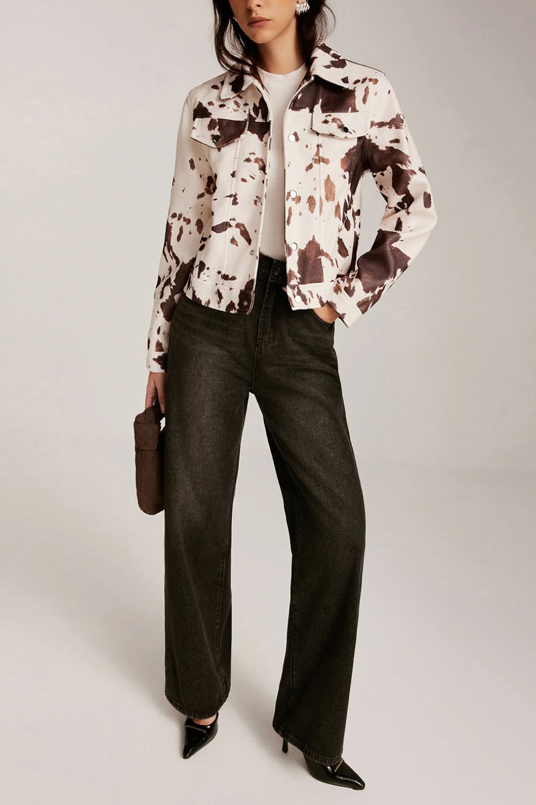Jaqueta Feminina Cow Print7