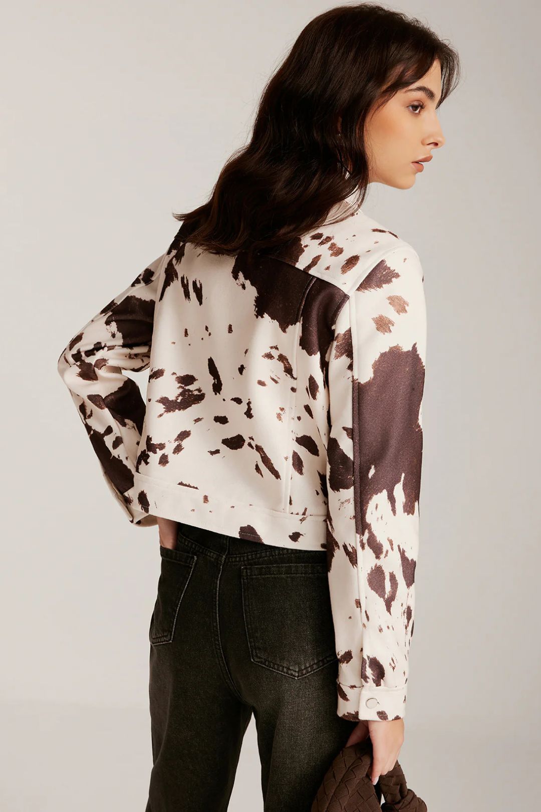 Jaqueta Feminina Cow Print2