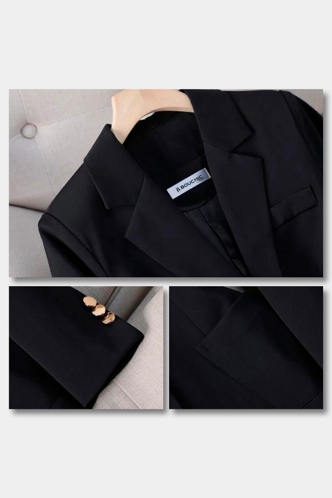 Blazer Feminino Alfaiataria Forrado