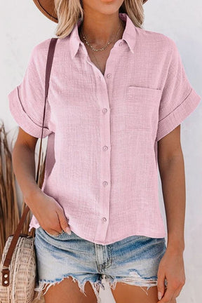 Camisa Oversized Linho Casual