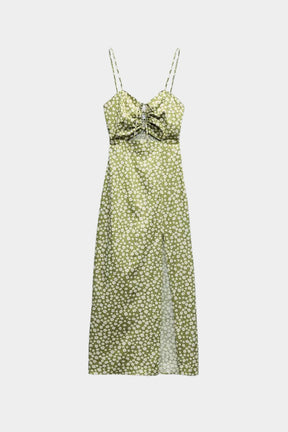 Vestido Midi Floral