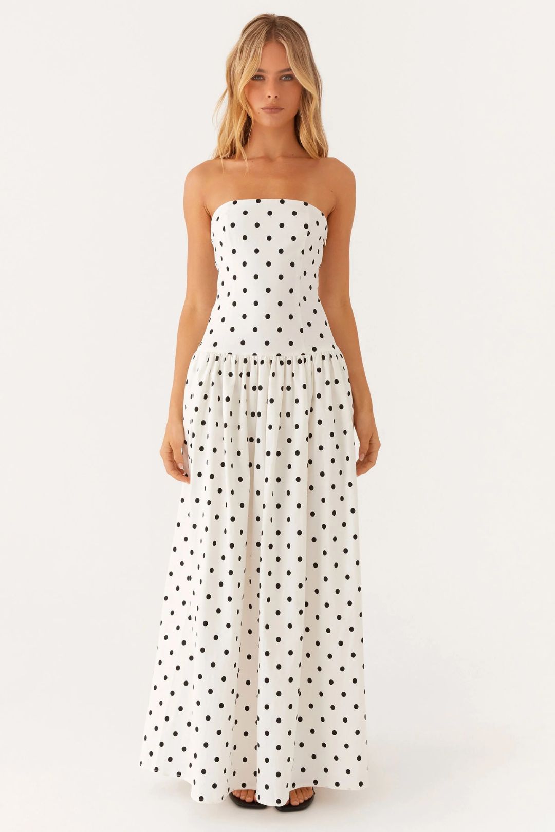Vestido Longo Polkadot