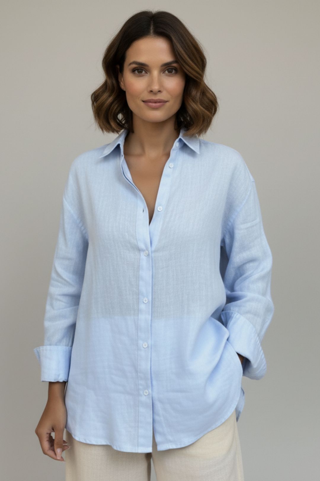 Camisa de Linho Over