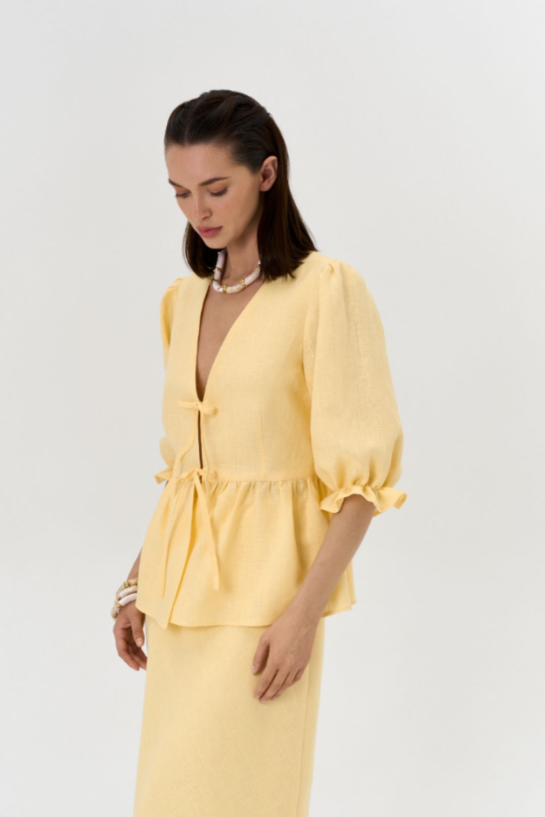 Conjunto de Verão Peplum