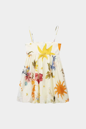 Vestido Balonê Estampado