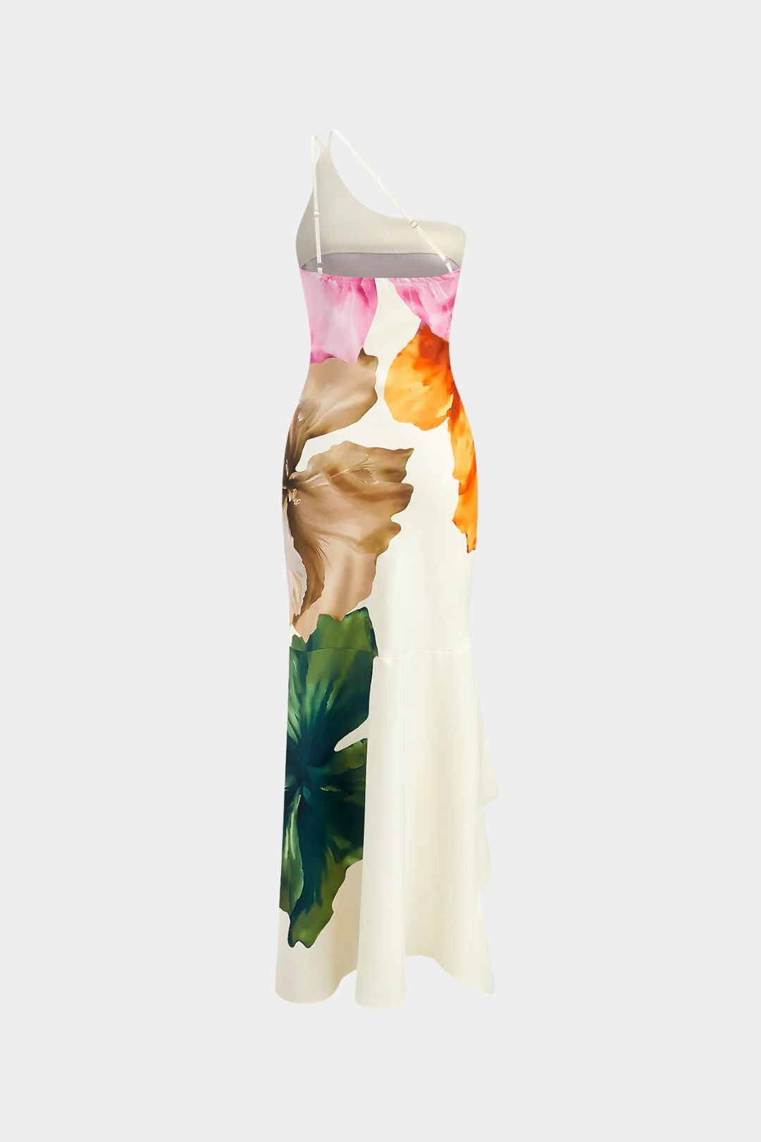 Vestido Floral Assimétrico