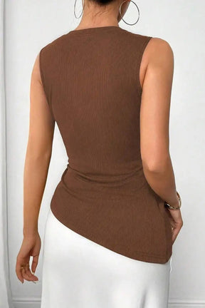 Blusa Canelada Elegante