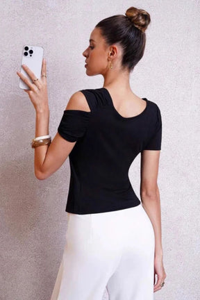 Blusa Assimétrica Casual