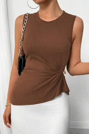 Blusa Canelada Elegante