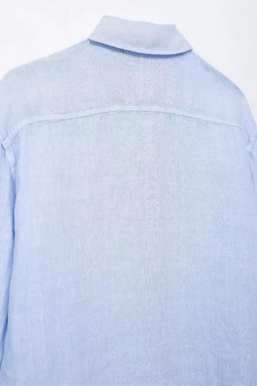 Camisa de Linho Over