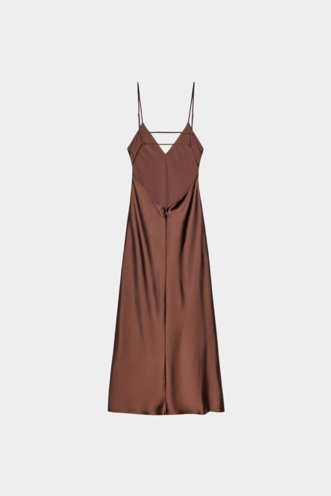 Vestido Midi Acetinado