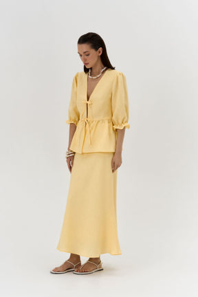 Conjunto de Verão Peplum