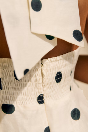 Vestido Polka Dot Casual