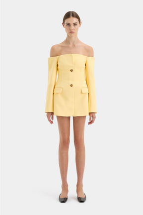 Vestido Blazer Ombro a Ombro