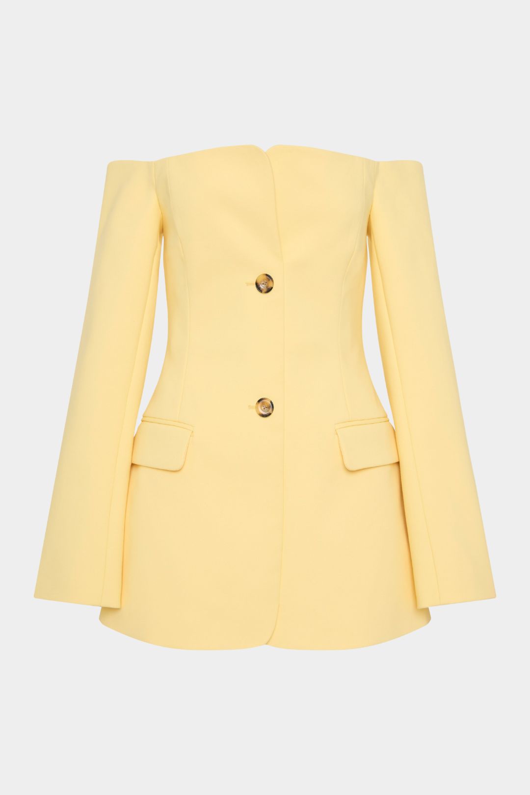 Vestido Blazer Ombro a Ombro