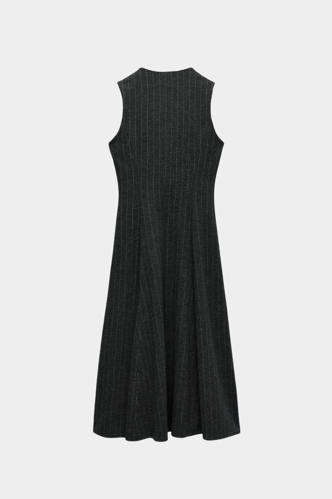 Vestido Midi Risca de Giz