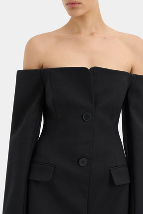 Vestido Blazer Ombro a Ombro