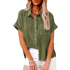 Camisa Oversized Linho Casual