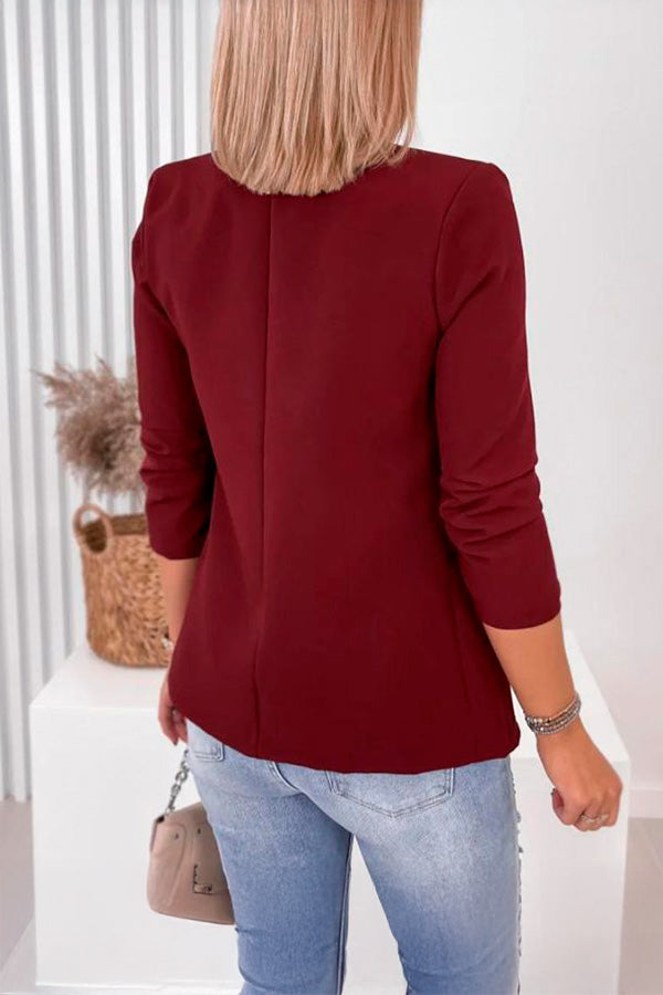 blazer feminino acinturado bouchic