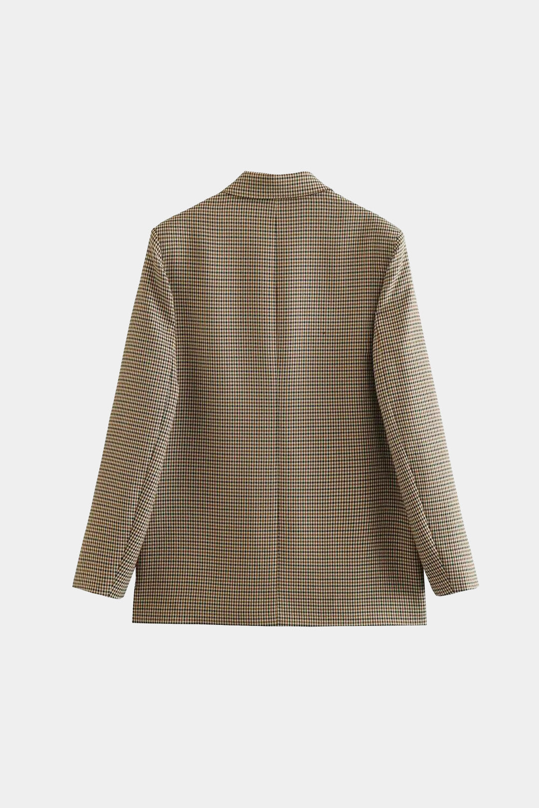 blazer feminino alfaiataria xadrez
