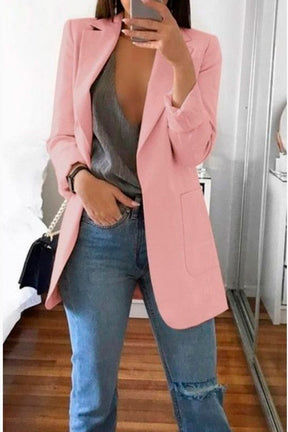 blazer feminino casual bouchic