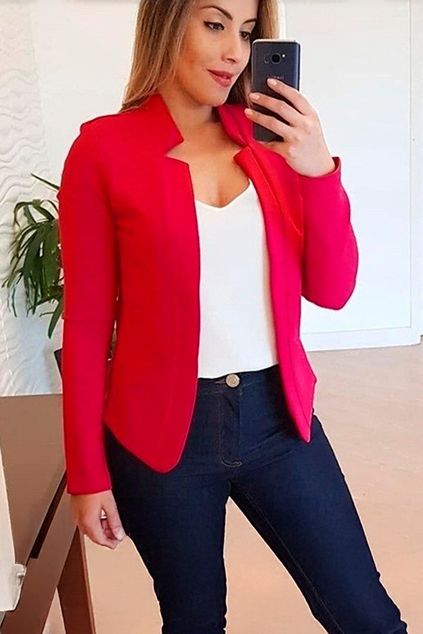 blazer feminino casual bouchic