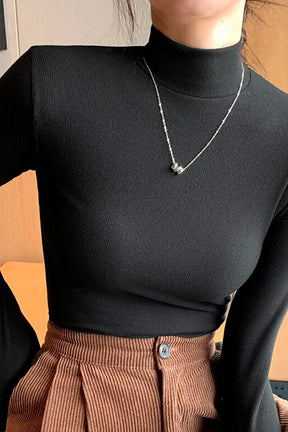 Suéter Feminino Gola Alta