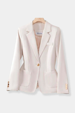 Blazer Feminino Alfaiataria Forrado