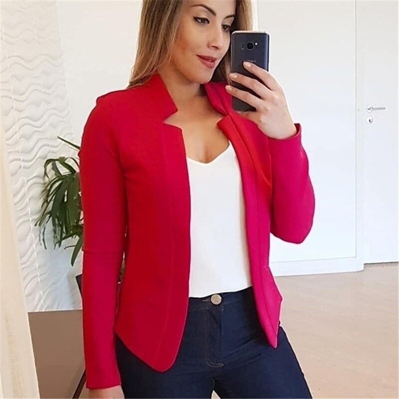 Blazer feminino casual